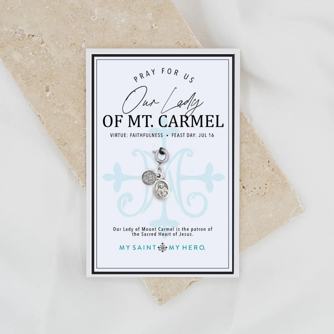 Our Lady of Mt. Carmel Medal – Faith & Protection - Blessed Bands