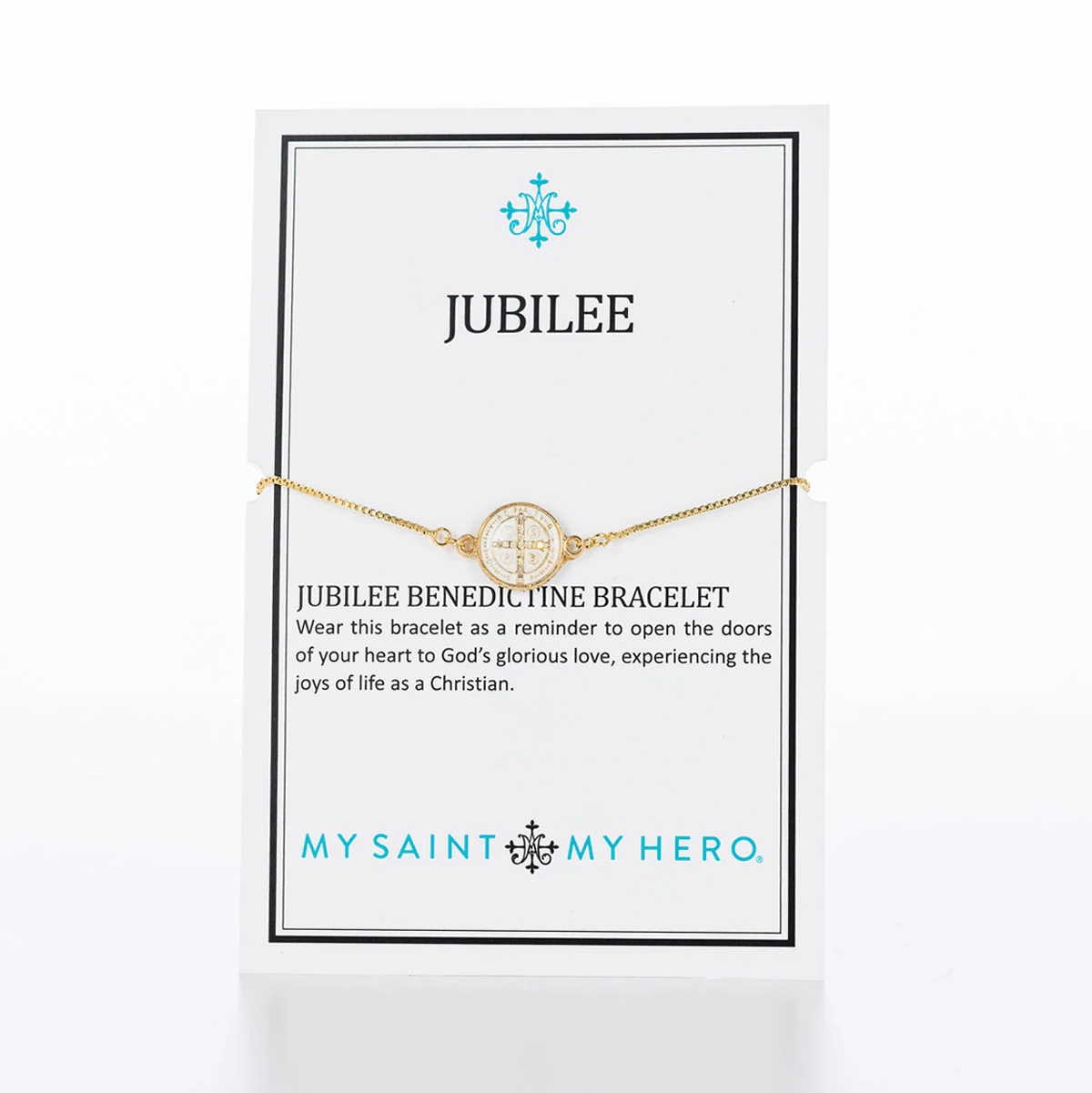 Jubilee Benedictine Bracelet – Faith & Blessing Jewelry - Blessed Bands