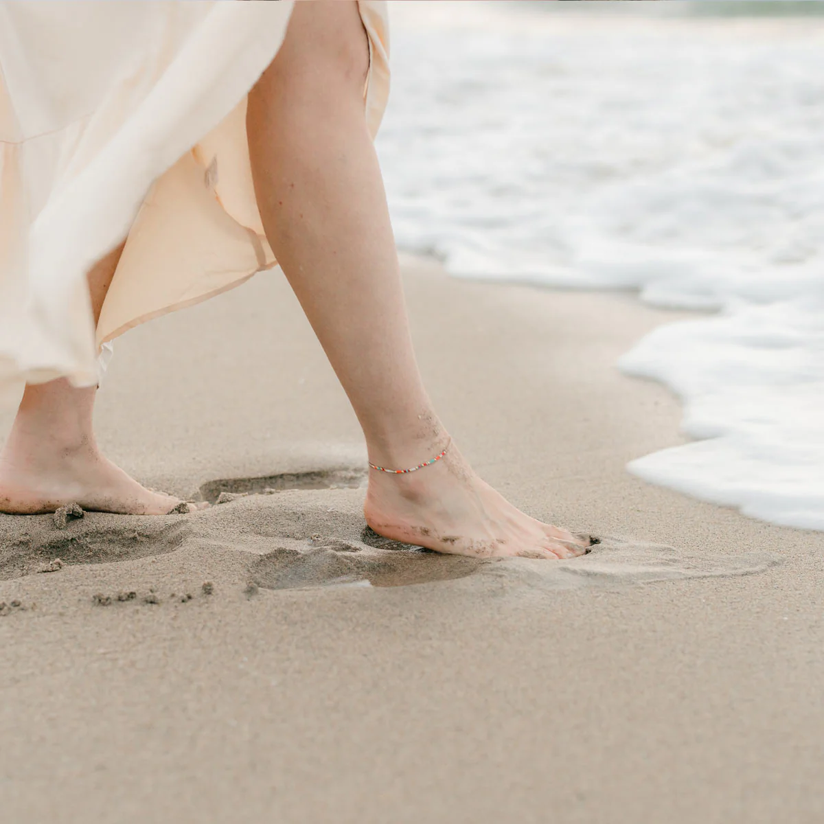 Walk by Faith Anklet – Inspirational Christian Jewelry - Blessed Bands