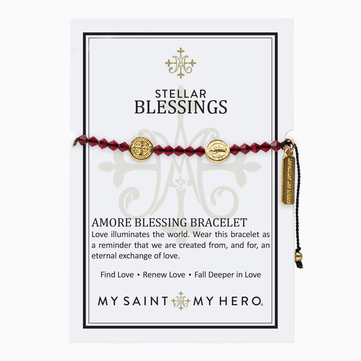 Stellar Blessings Amore Bracelet – Divine Love & Faith - Blessed Bands