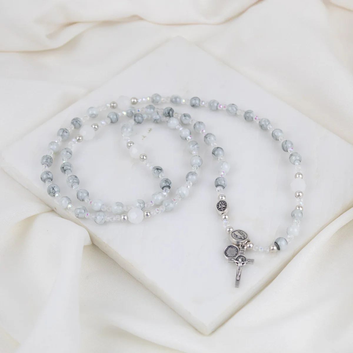 Rosary Wrap Bracelet – Faith & Prayer on the Go - Blessed Bands