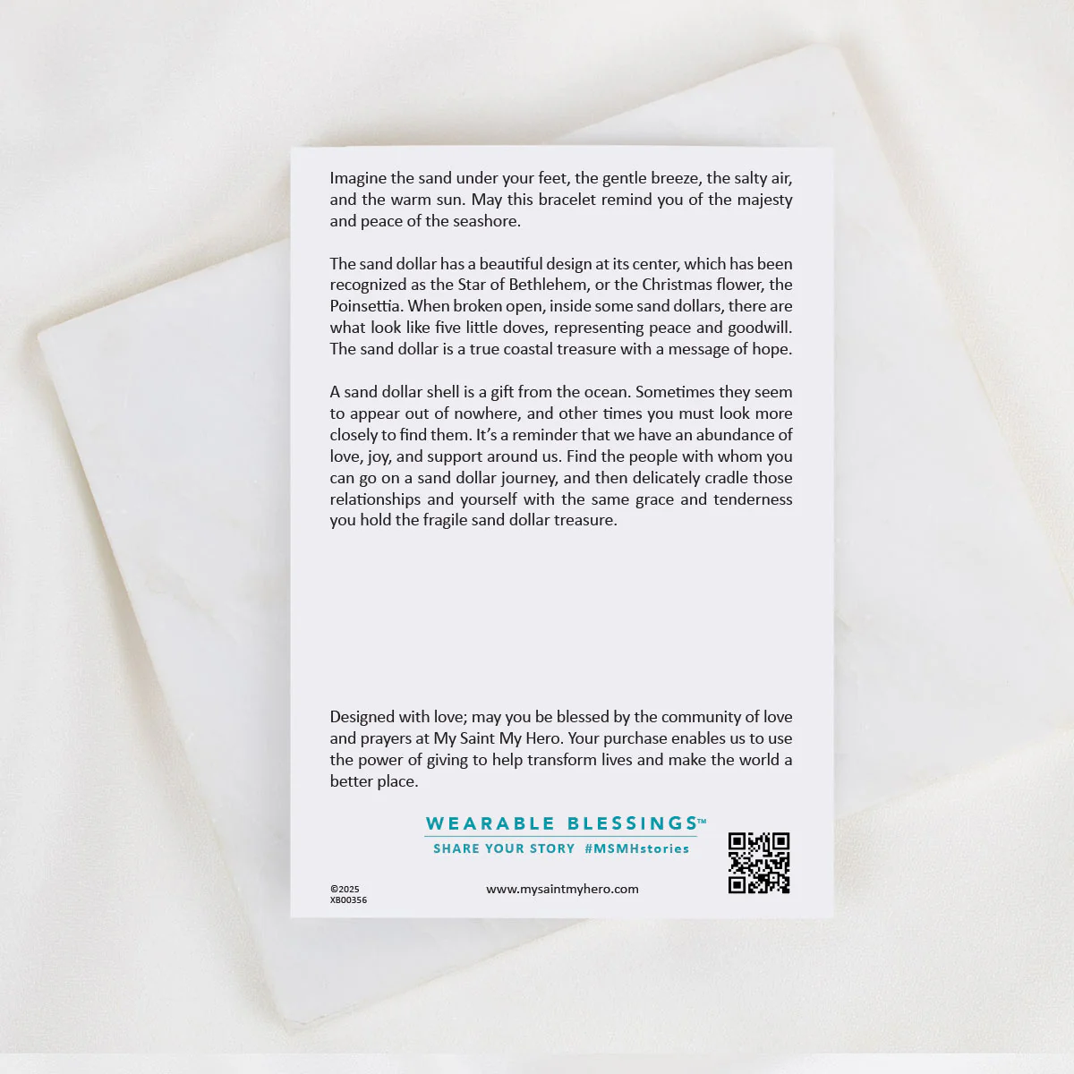 Blessings of the Sea Sand Dollar Bracelet - Blessed Bands