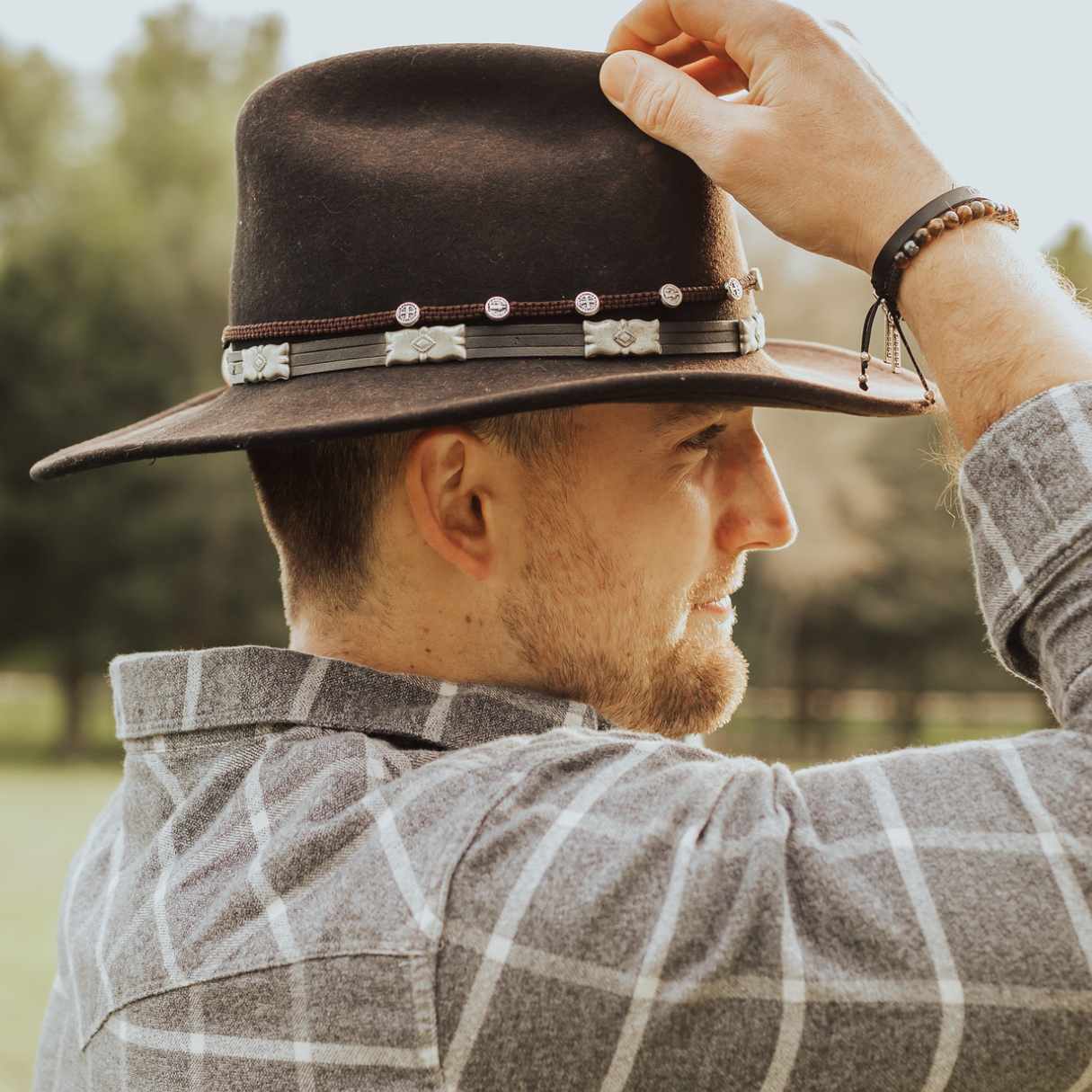 Band of Blessings Hat Band – Faith & Protection - Blessed Bands