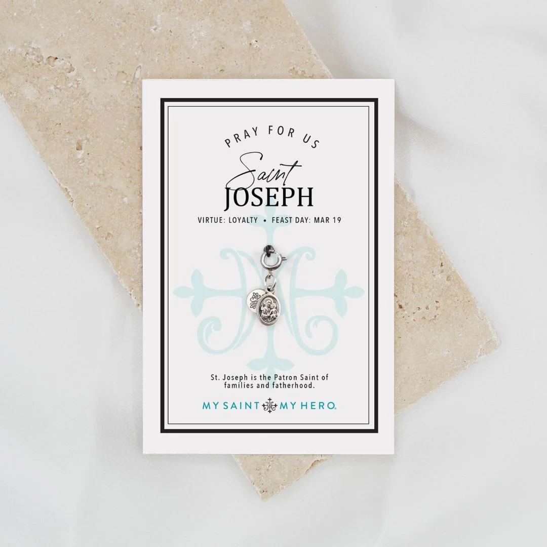 St. Joseph Christian Medal Necklace for Faith - Blessed Bands