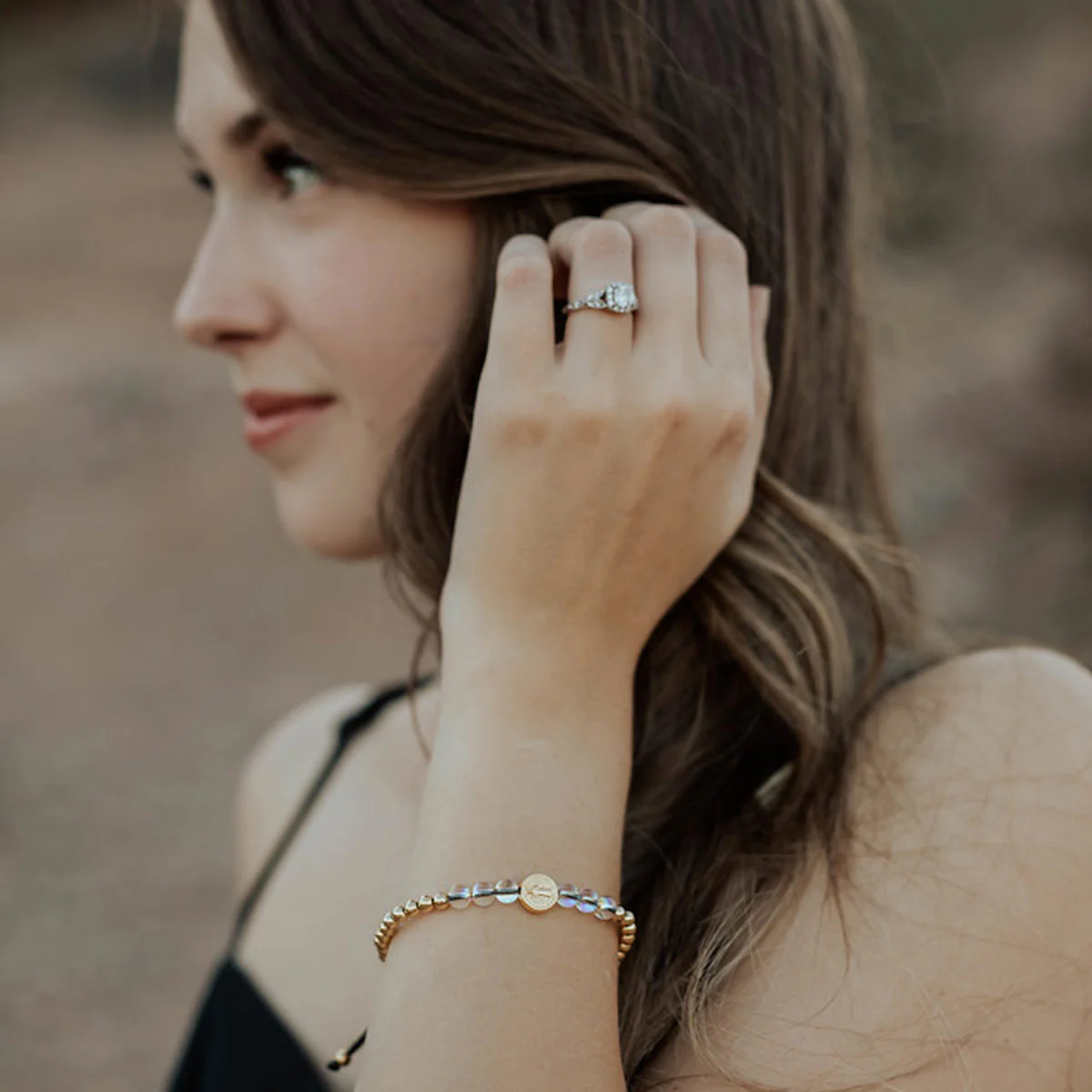 Wonder Petite Crystal Bracelet – Grace & Faith Sparkle - Blessed Bands