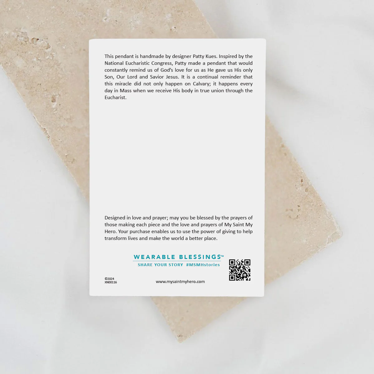 Holy Name of Jesus Necklace – Faith & Divine Love - Blessed Bands