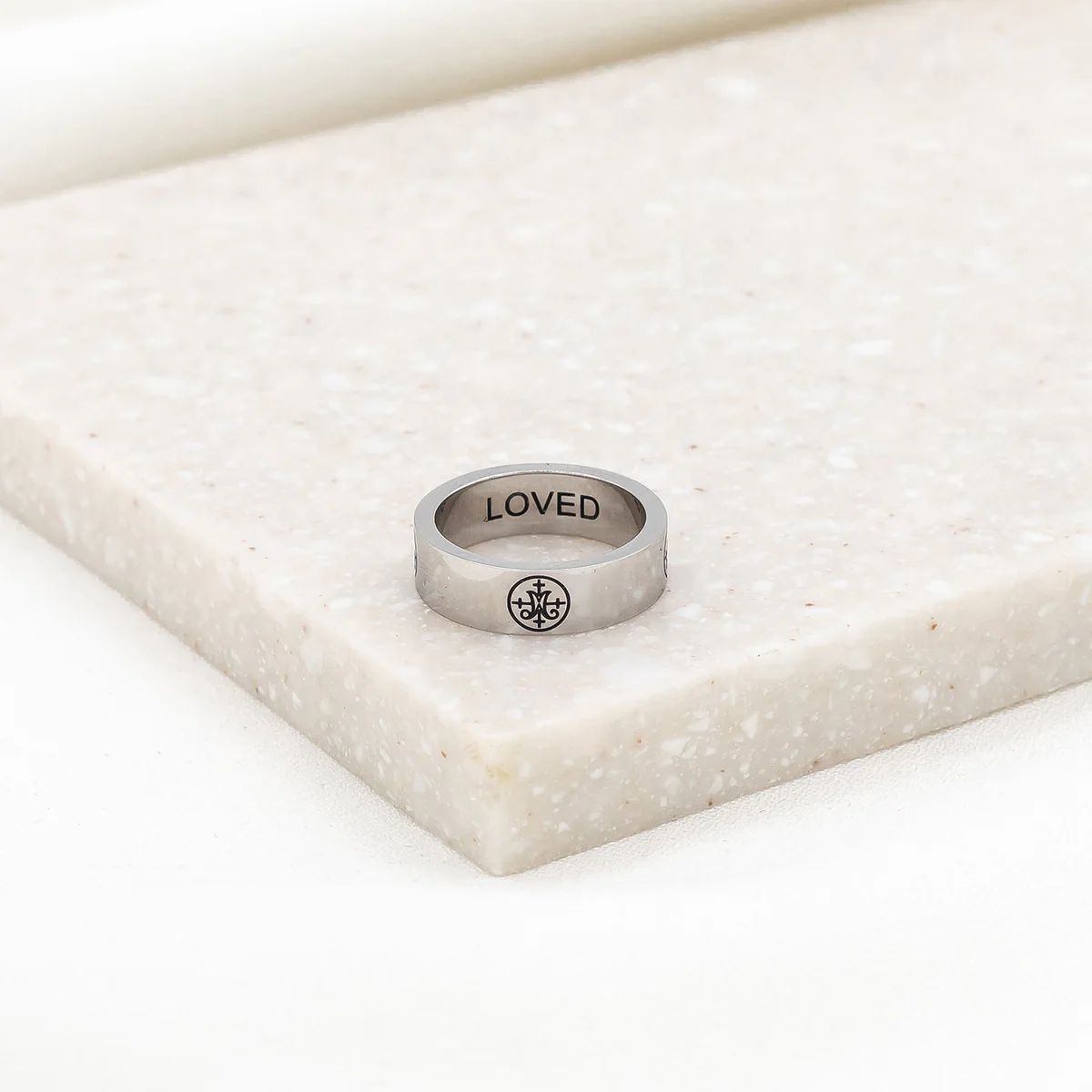 Greatest Love Ring – Deuteronomy 6:5 Scripture Jewelry - Blessed Bands