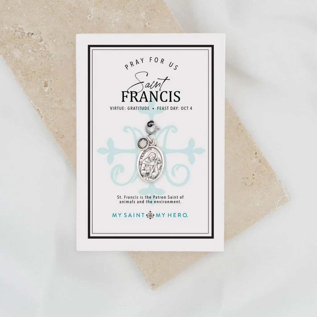 St. Francis Christian Medal Necklace for Faith - Blessed Bands