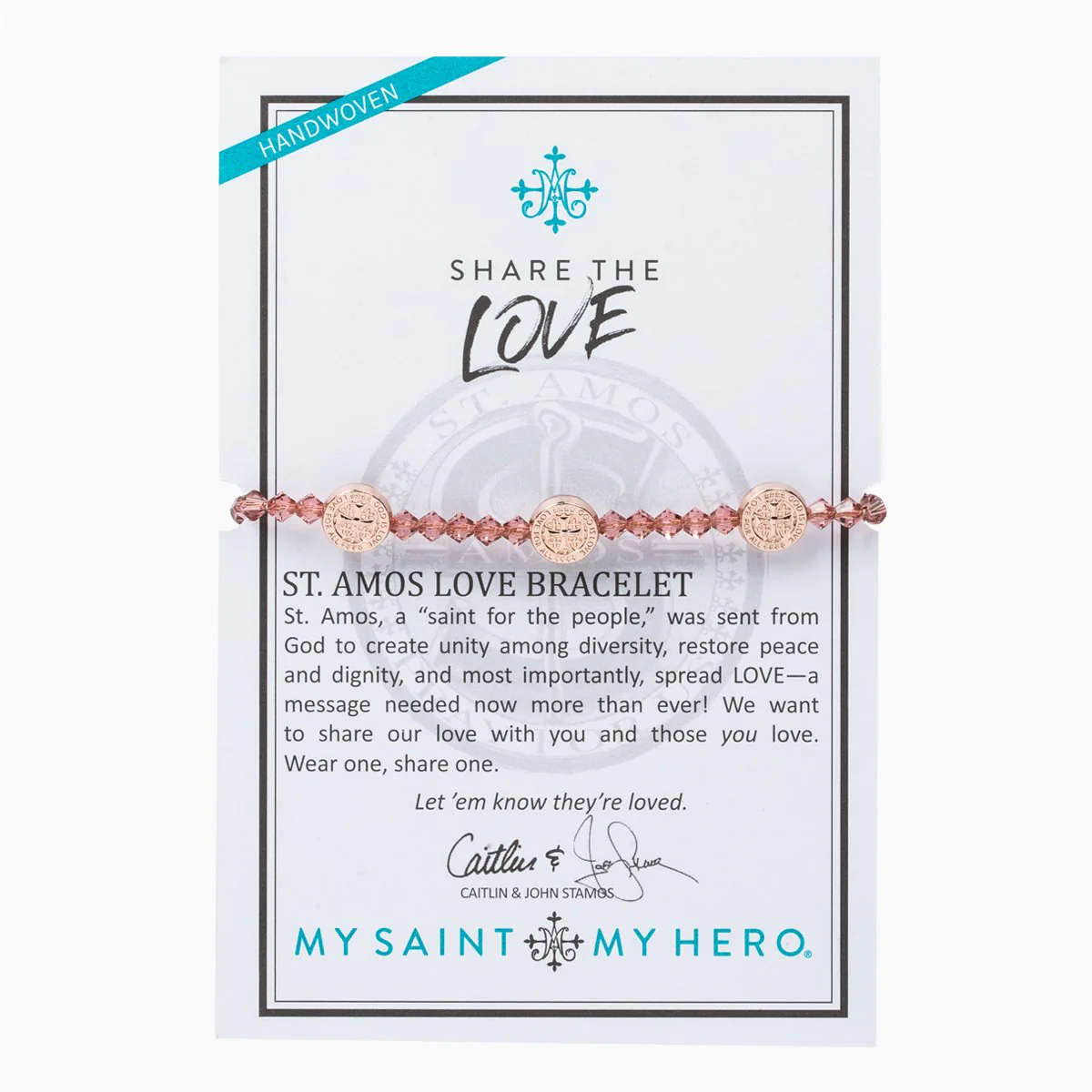 Share the Love Crystal Bracelet - Blessed Bands