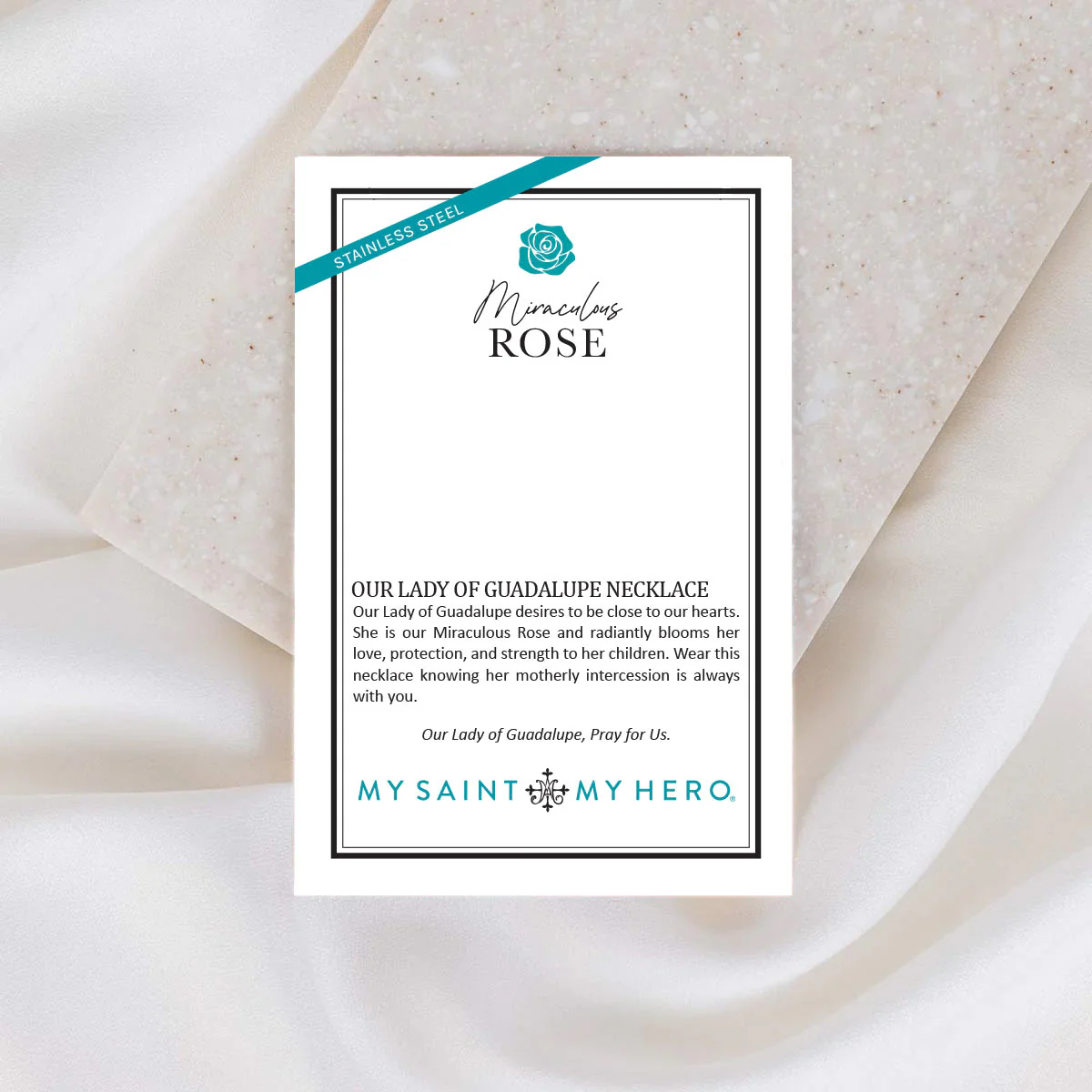 Miraculous Rose Necklace – Grace, Faith & Beauty - Blessed Bands