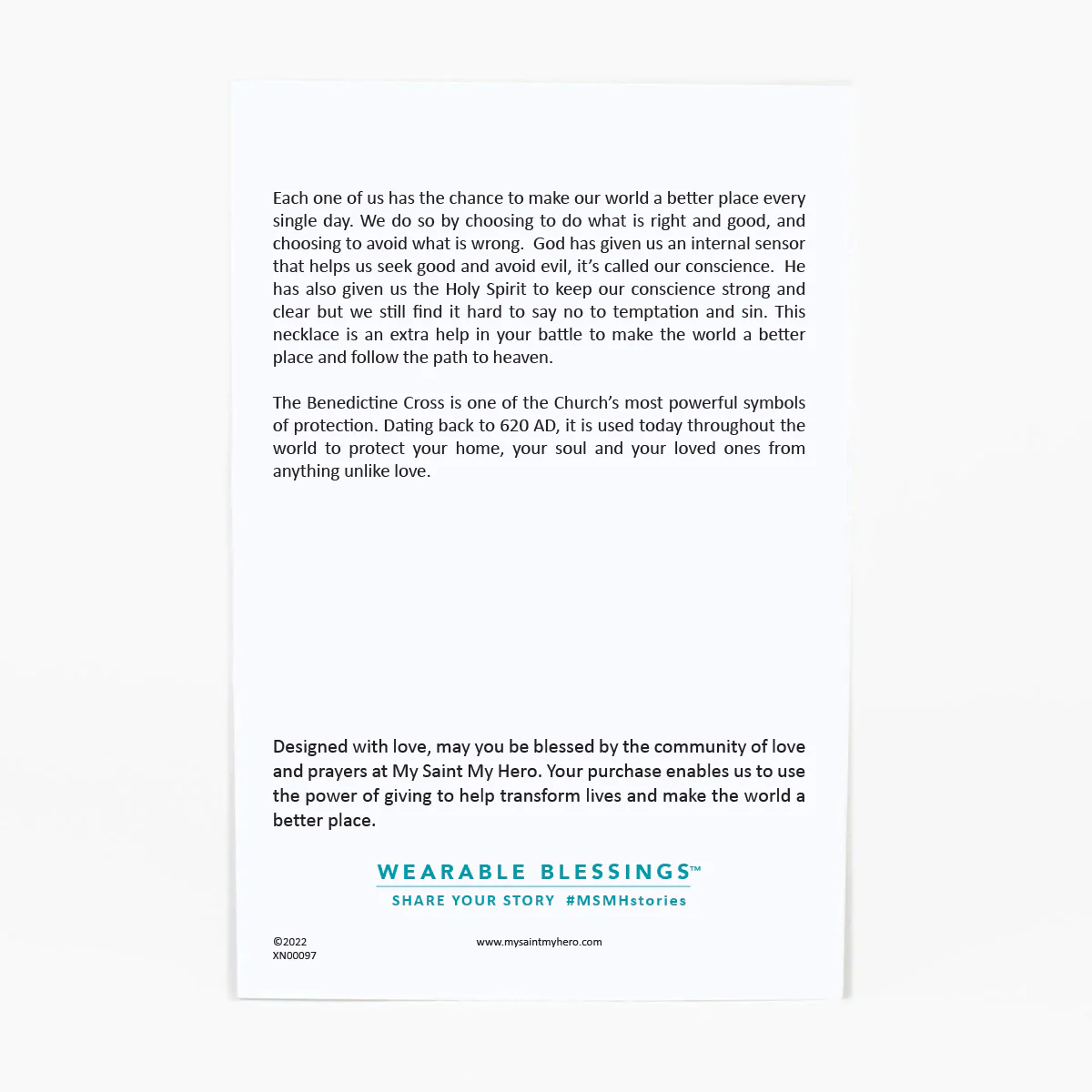 First Holy Communion Cross Necklace for Youth - Blessed Bands