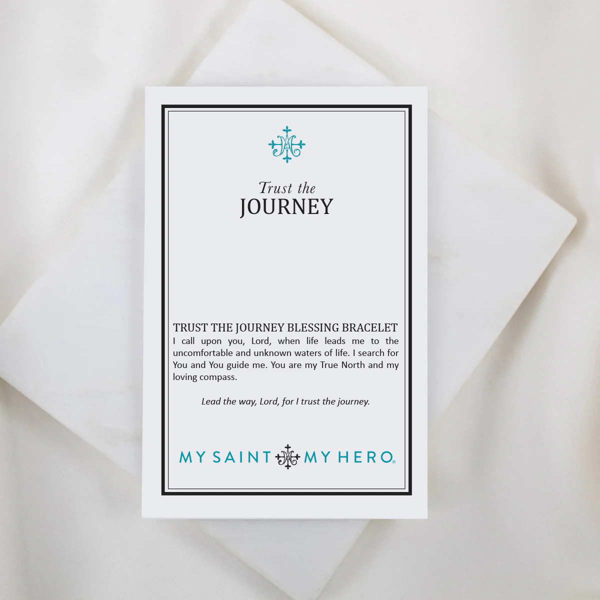 Trust the Journey Blessing Bracelet – Faith & Guidance - Blessed Bands