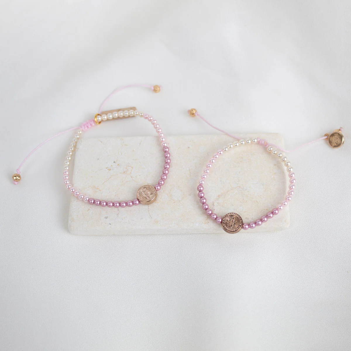 Mother Daughter Bracelet Set – Bond of Faith & Love - Blessed Bands