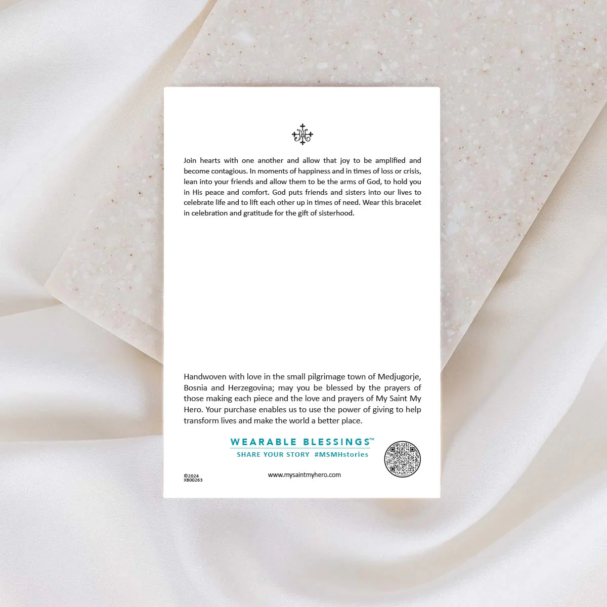 Sisters of the Heart Beaded Bracelet – Faith & Unity - Blessed Bands