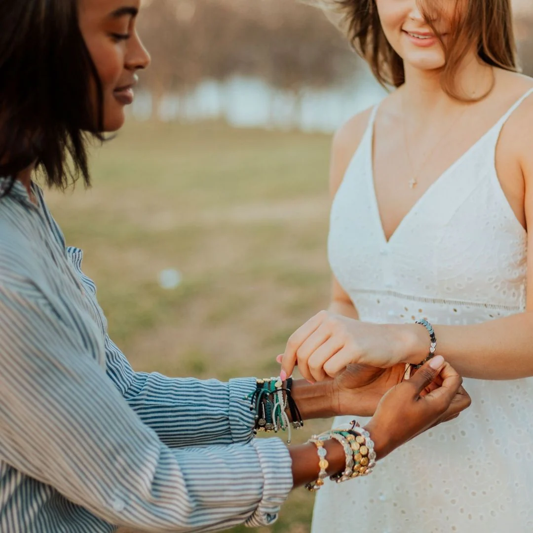 Belonging Heart Upon Heart Bracelet – Faith & Unity - Blessed Bands