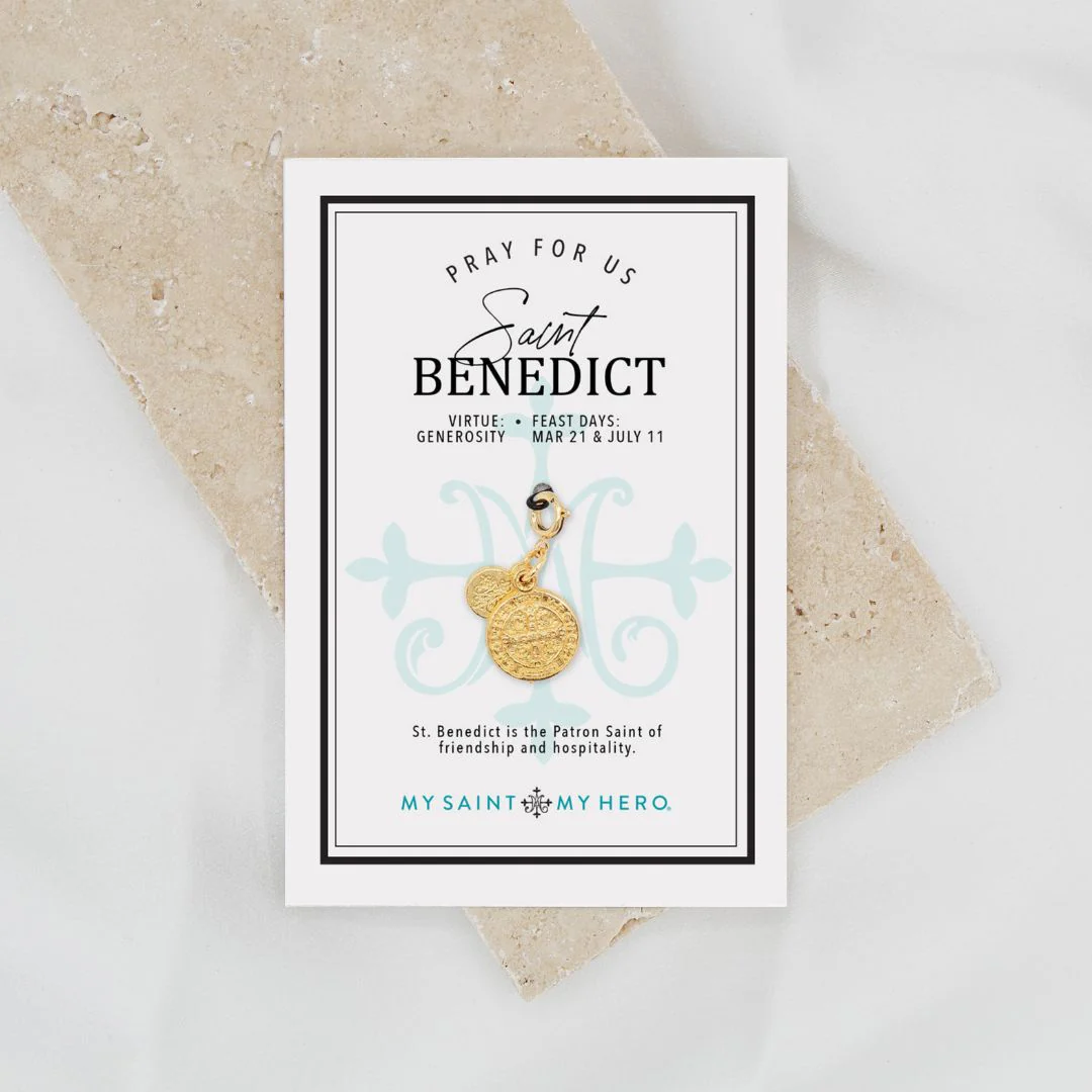 Medium St. Benedict Christian Protection Medal - Blessed Bands