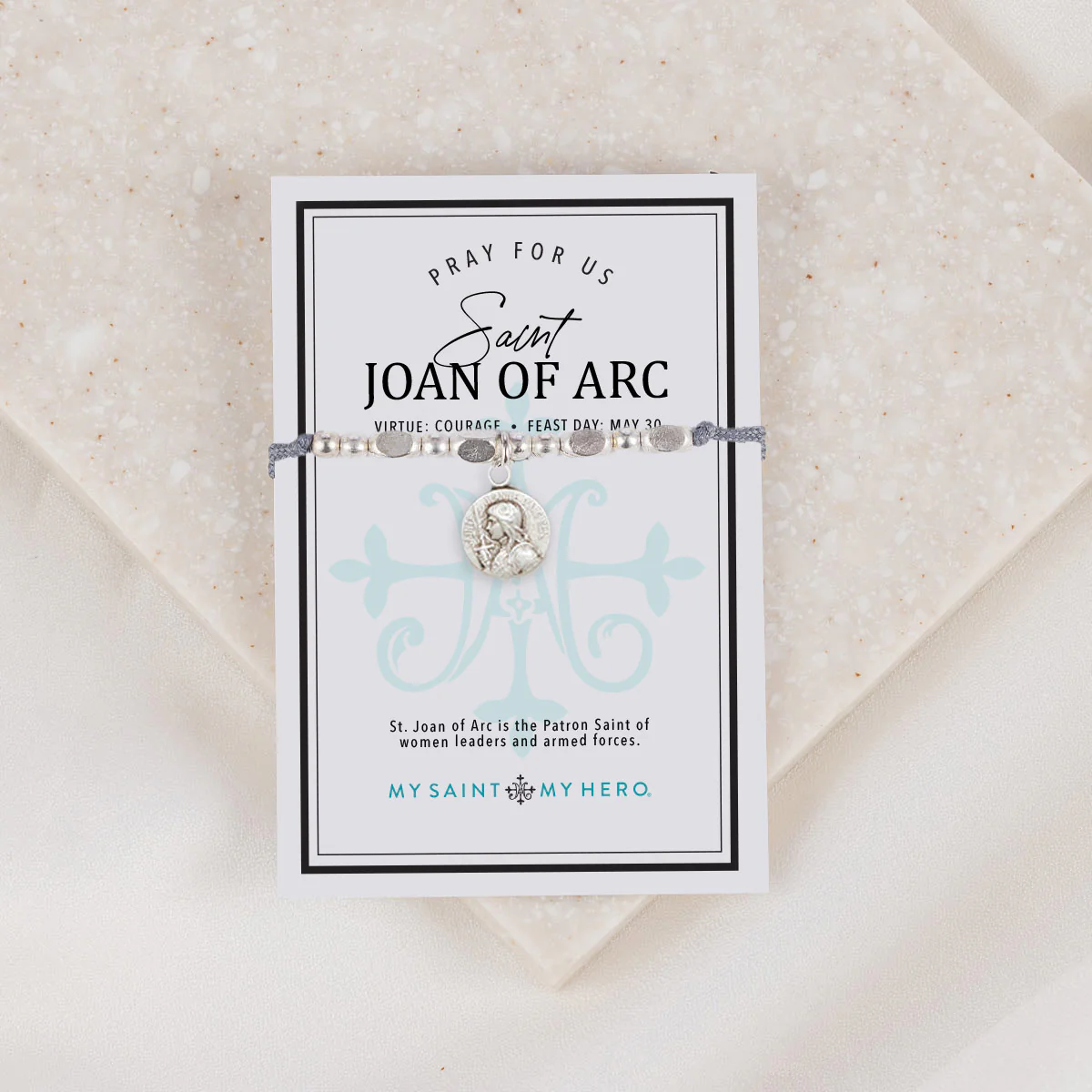 Joan of Arc Kids Bracelet – Faith & Courage Blessing - Blessed Bands