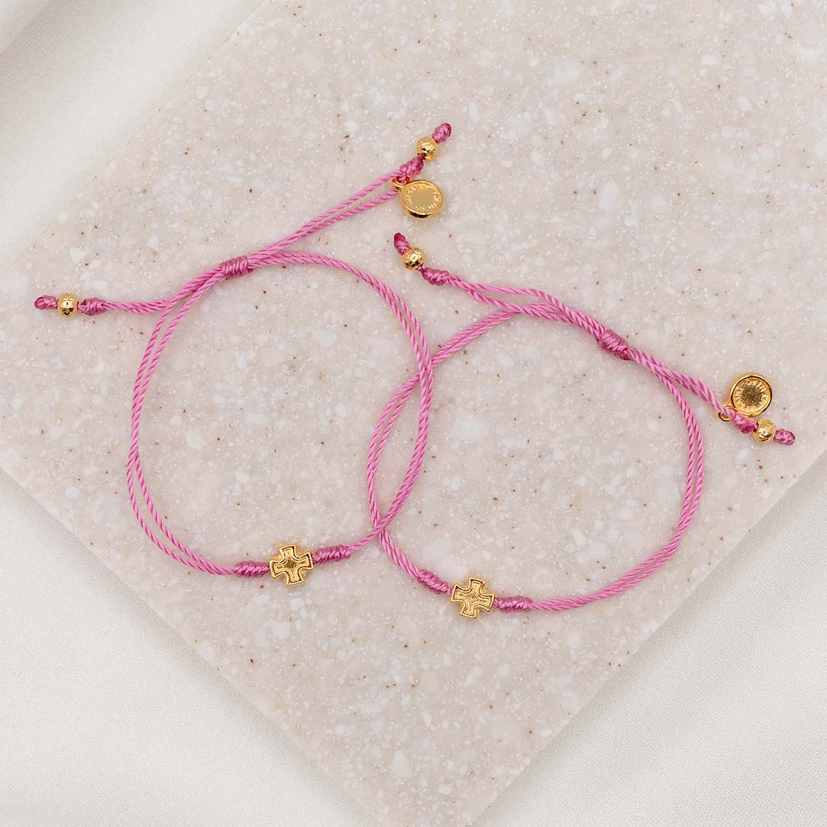 Prayer for a Cure Bracelet Set – Breast Cancer Awareness - Blessed Bands