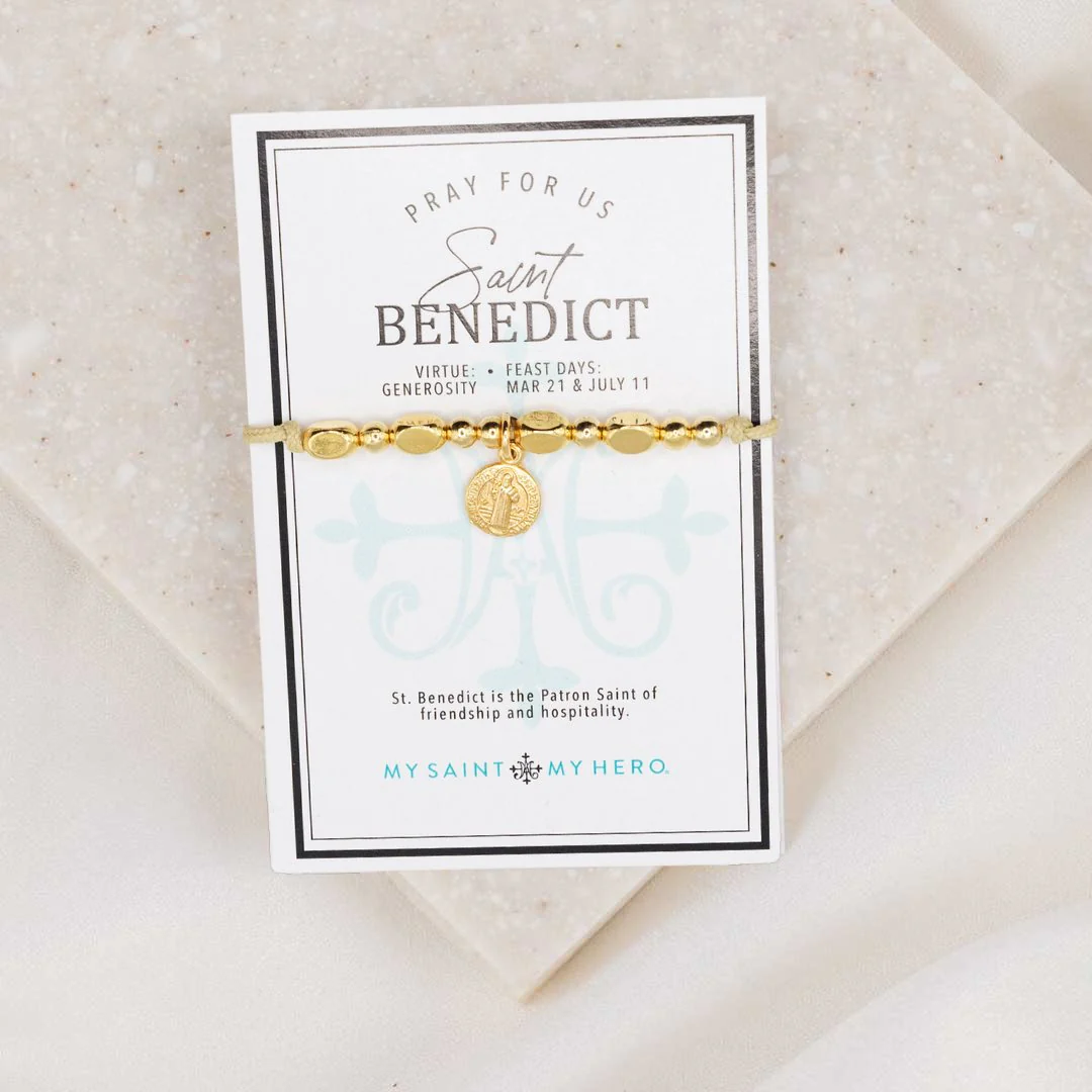 Saint Benedict Kids Bracelet – Faith, Protection & Blessing - Blessed Bands