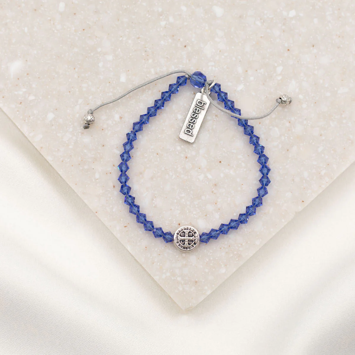 Shine Bright Crystal Blessing Bracelets – Faith & Light - Blessed Bands