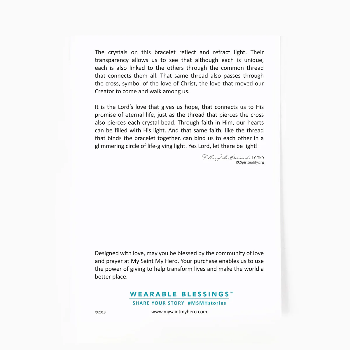 Radiant Let There Be Light Bracelet – Faith & Beauty - Blessed Bands