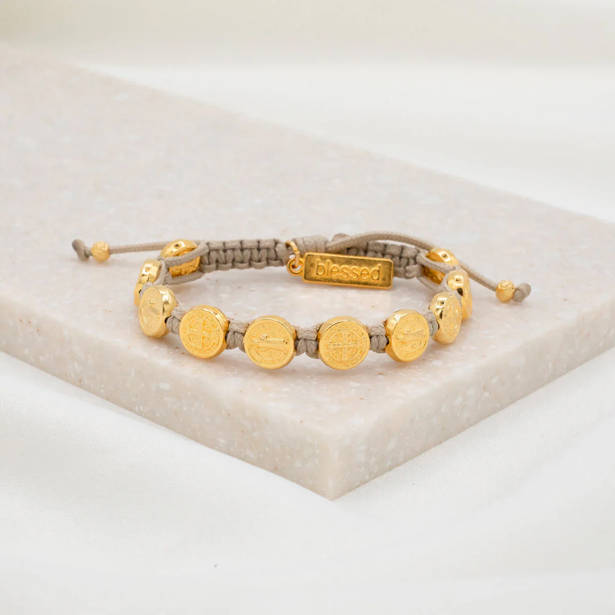 Benedictine Blessing Bracelet – Gold Medal Faith Jewelry - Blessed Bands