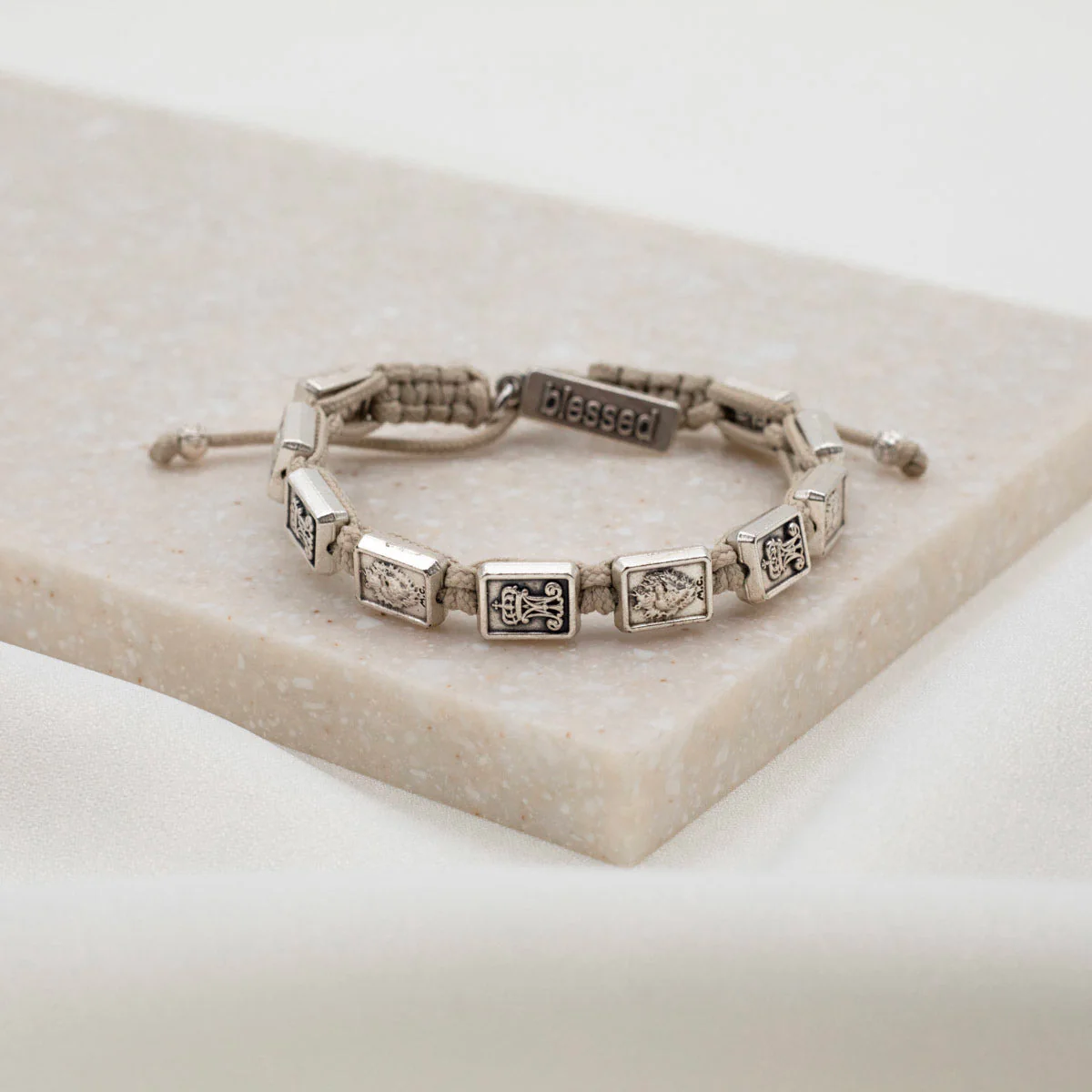 Garment of Grace Scapular Bracelet – Faith & Protection - Blessed Bands