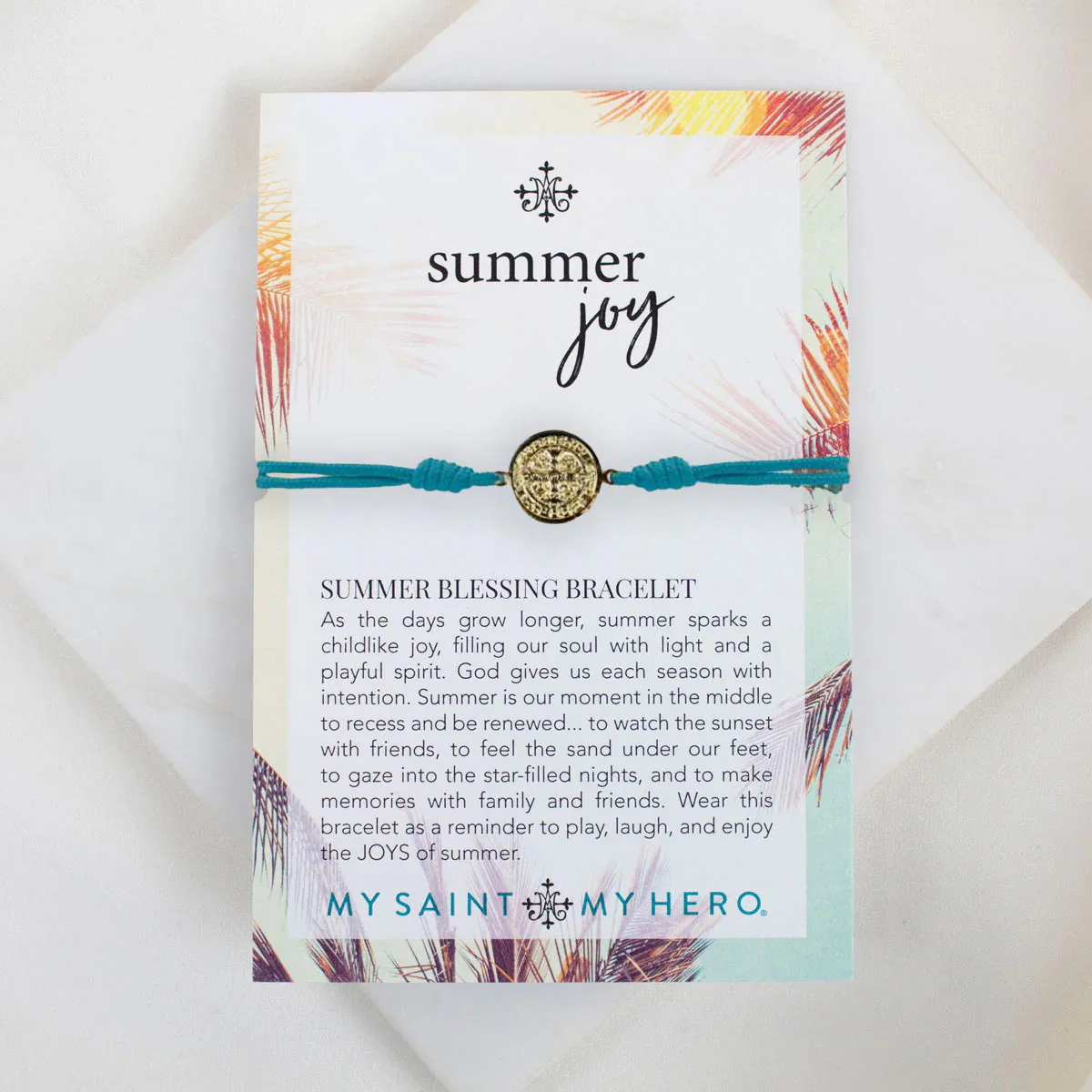 Christian Summer Joy Bracelet – Faith, Hope & Blessing - Blessed Bands