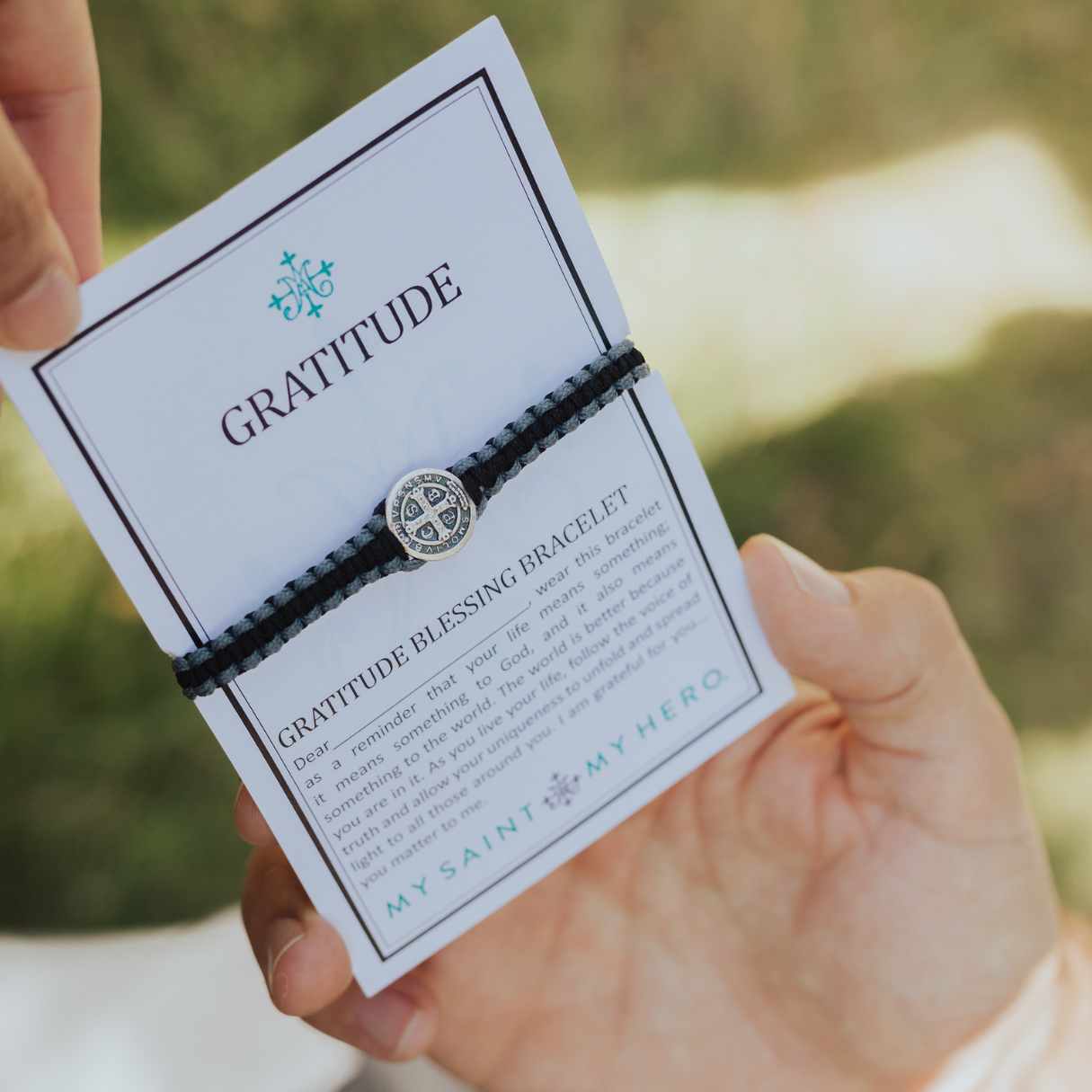 Gratitude Blessing Bracelet – Faith, Thanks & Peace - Blessed Bands