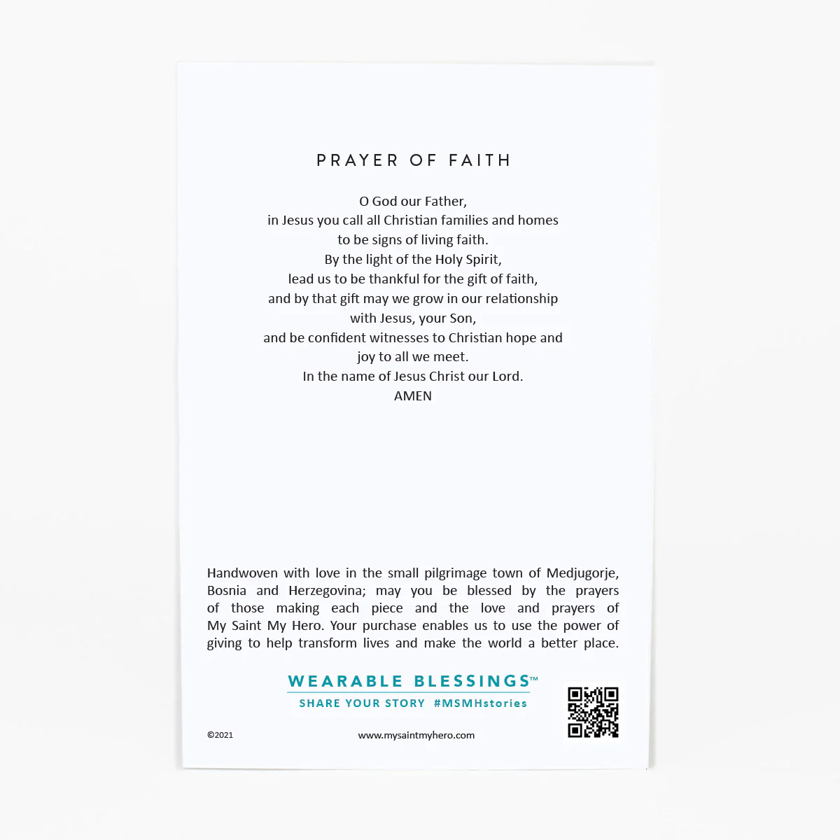 Strength Bracelet for Kids & Teens – Faith & Courage - Blessed Bands