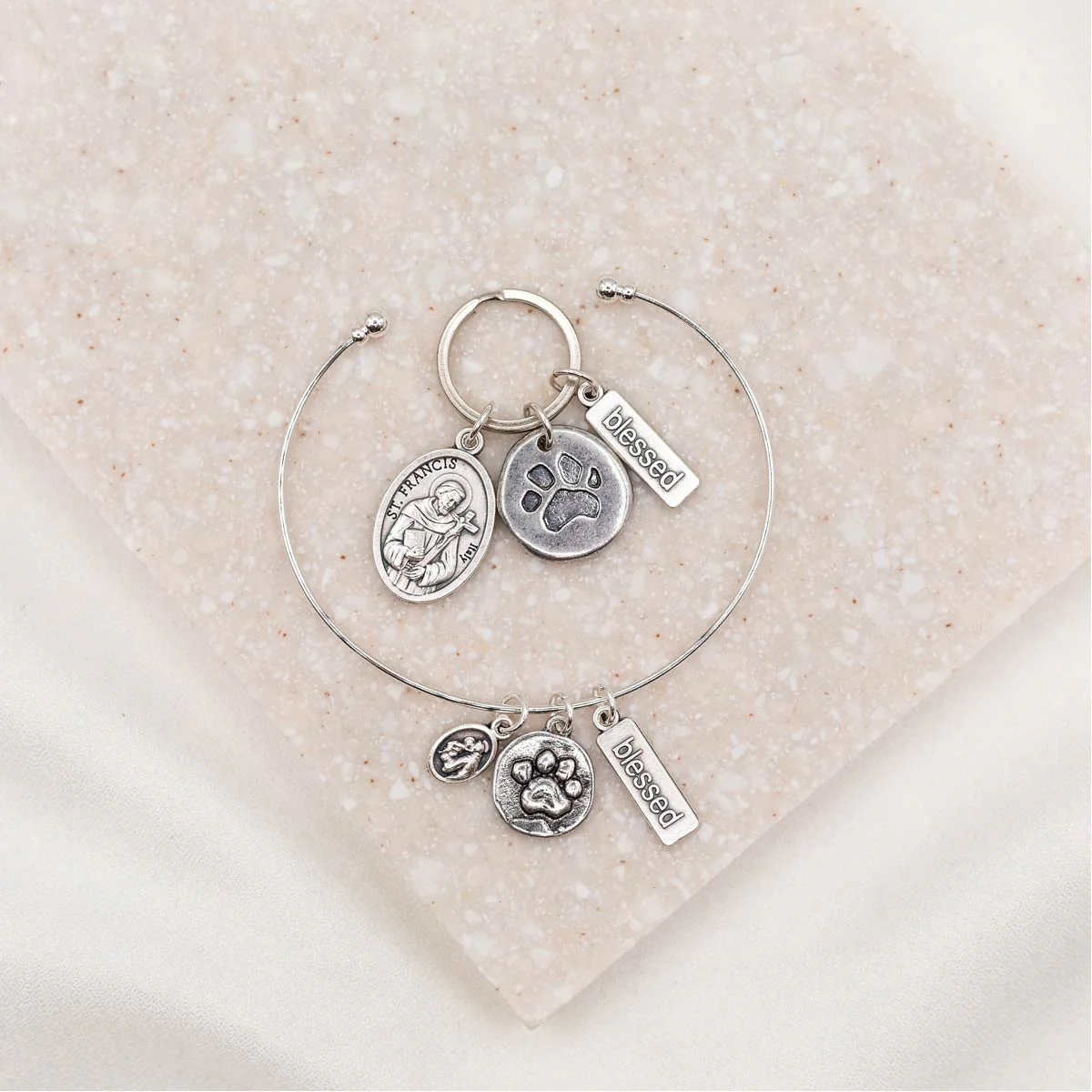 Pet Blessings Bracelet & Tag Set – Faith & Love Gift - Blessed Bands