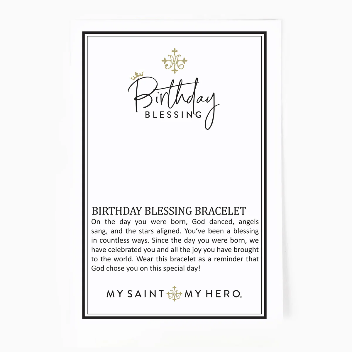 Pearl Birthday Blessing Bracelet – Grace & Faith Gift - Blessed Bands