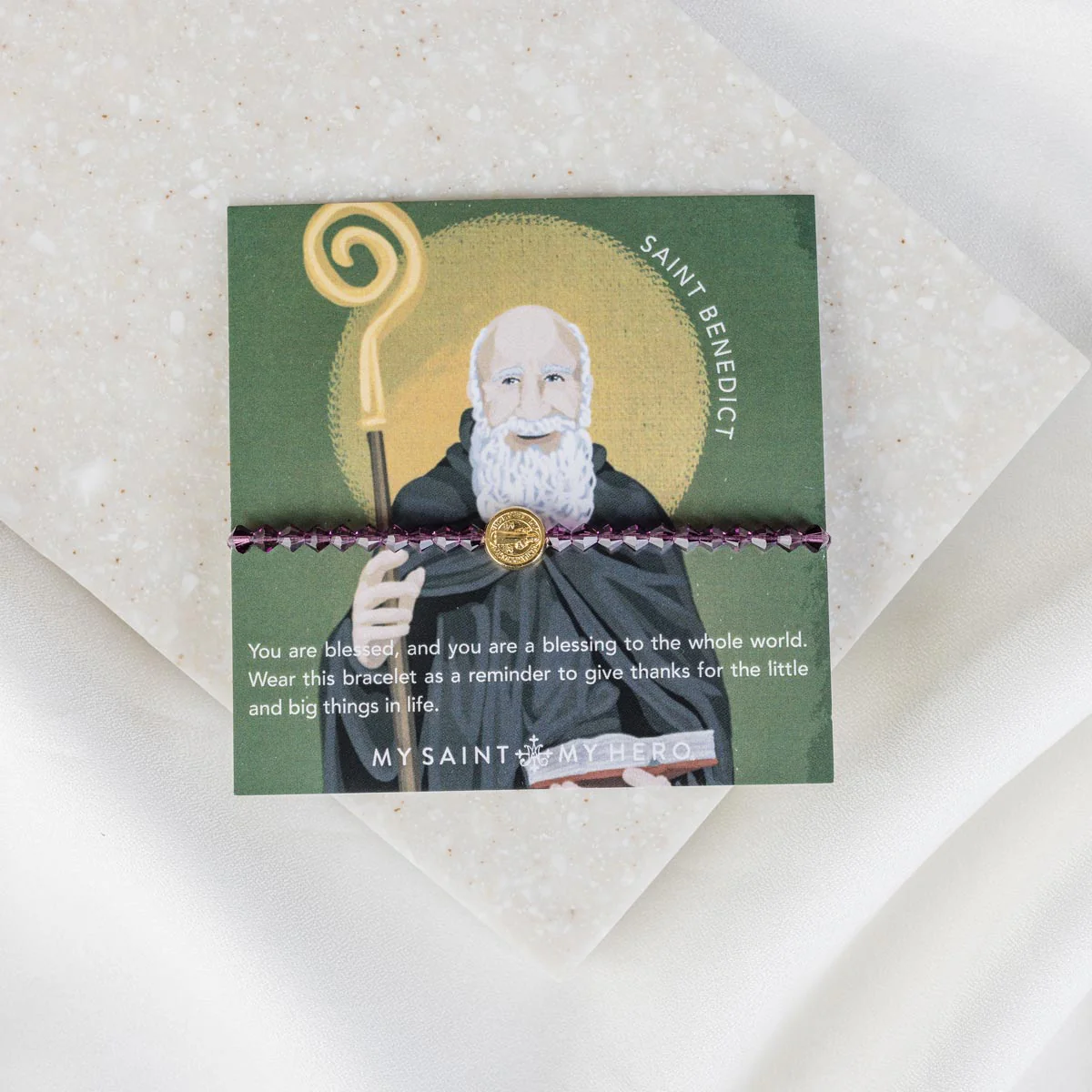 St. Benedict Blessing Bracelet – Faith & Protection Jewelry - Blessed Bands