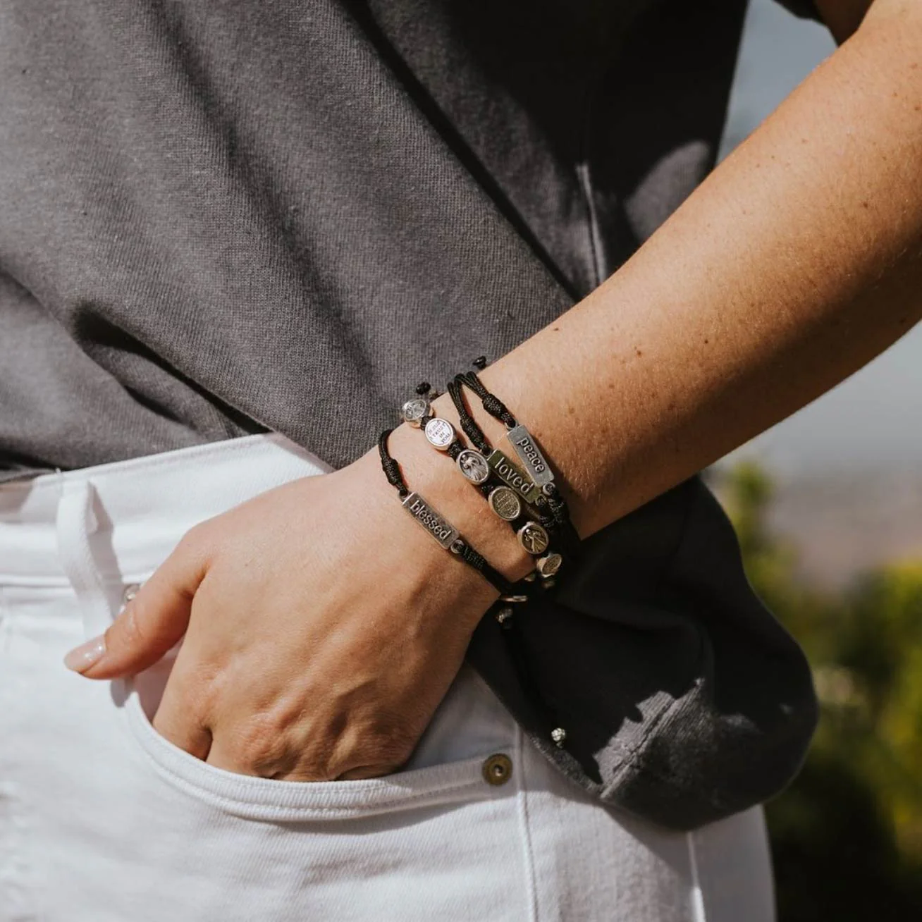 Trust Divine Mercy Blessing Bracelet – Faith & Grace - Blessed Bands