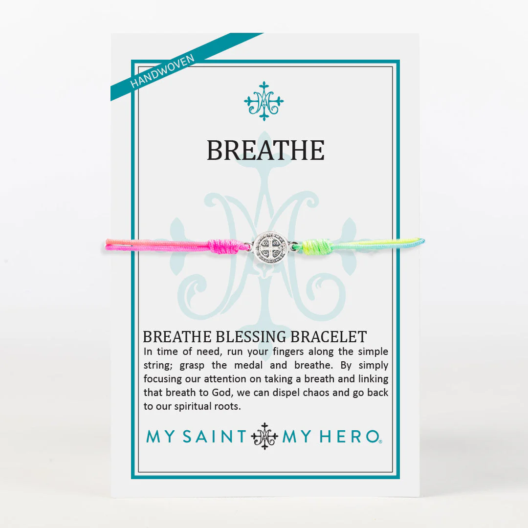 Rainbow Breathe Blessing Christian Bracelet - Blessed Bands