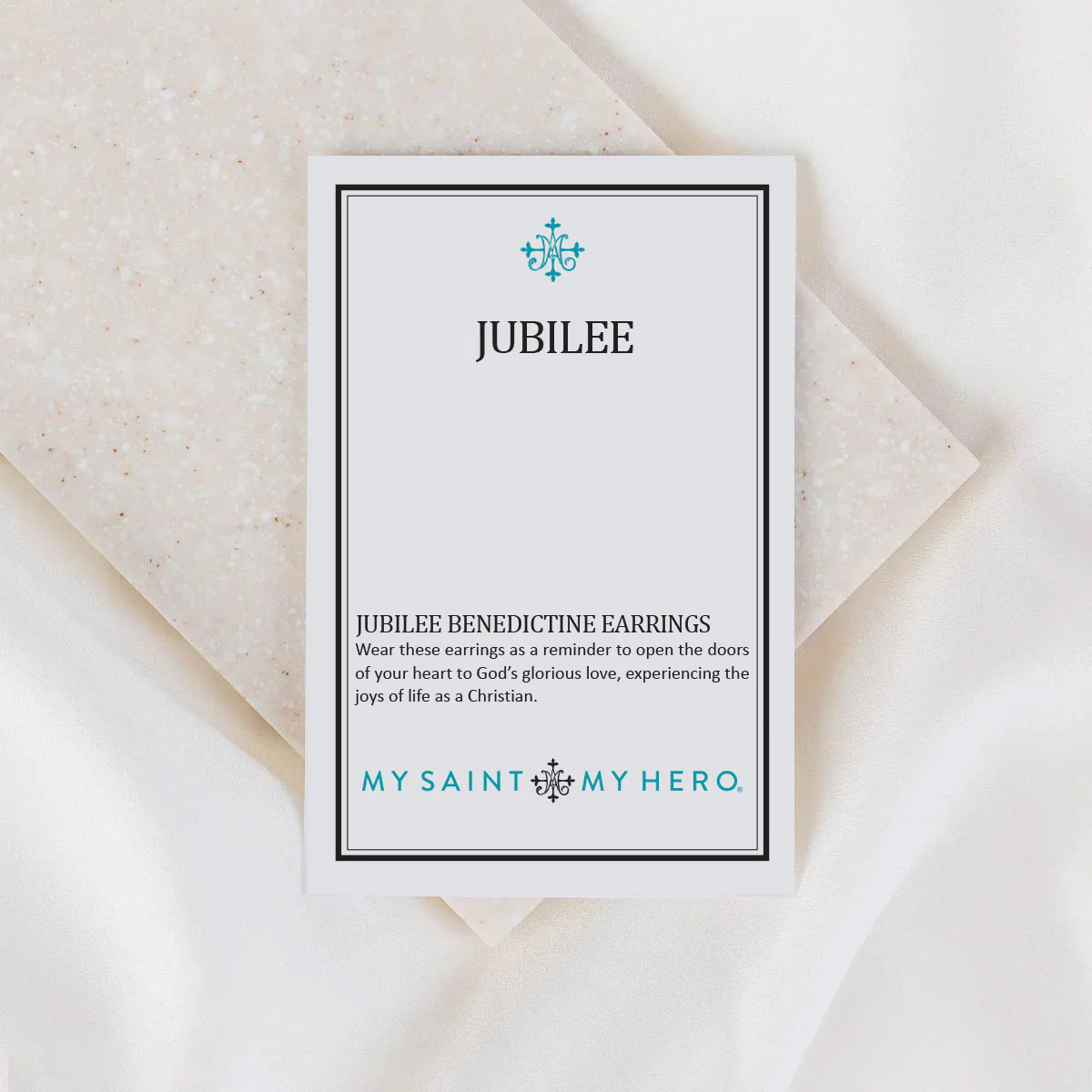 Jubilee Medal Earrings – Faith-Inspired Christian Jewelry - Blessed Bands