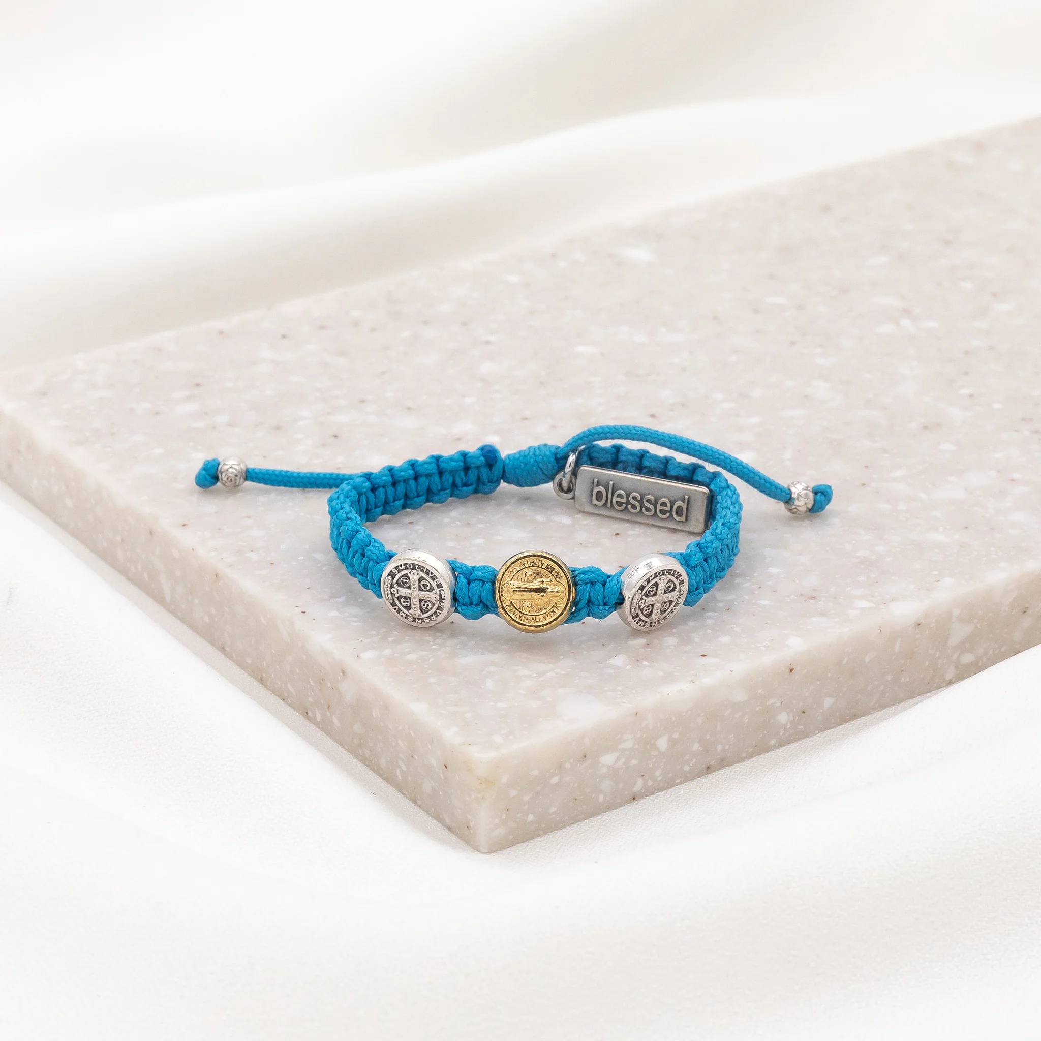 Benedictine Blessing Bracelet for Kids – Faith & Protection - Blessed Bands