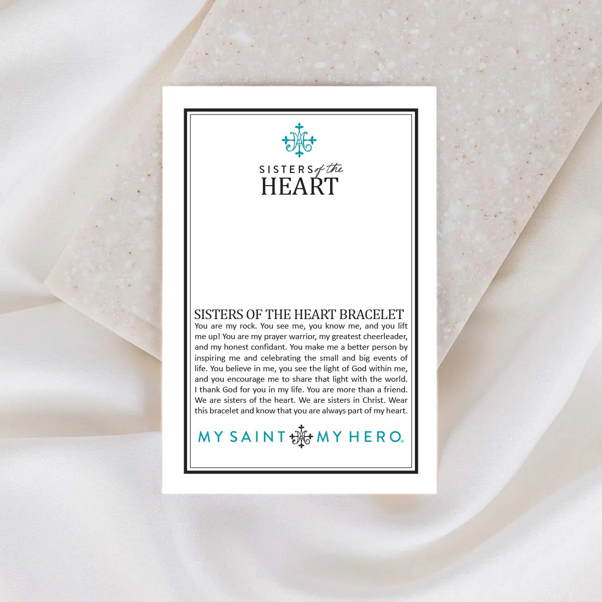 Sisters of the Heart Beaded Bracelet – Faith & Unity - Blessed Bands