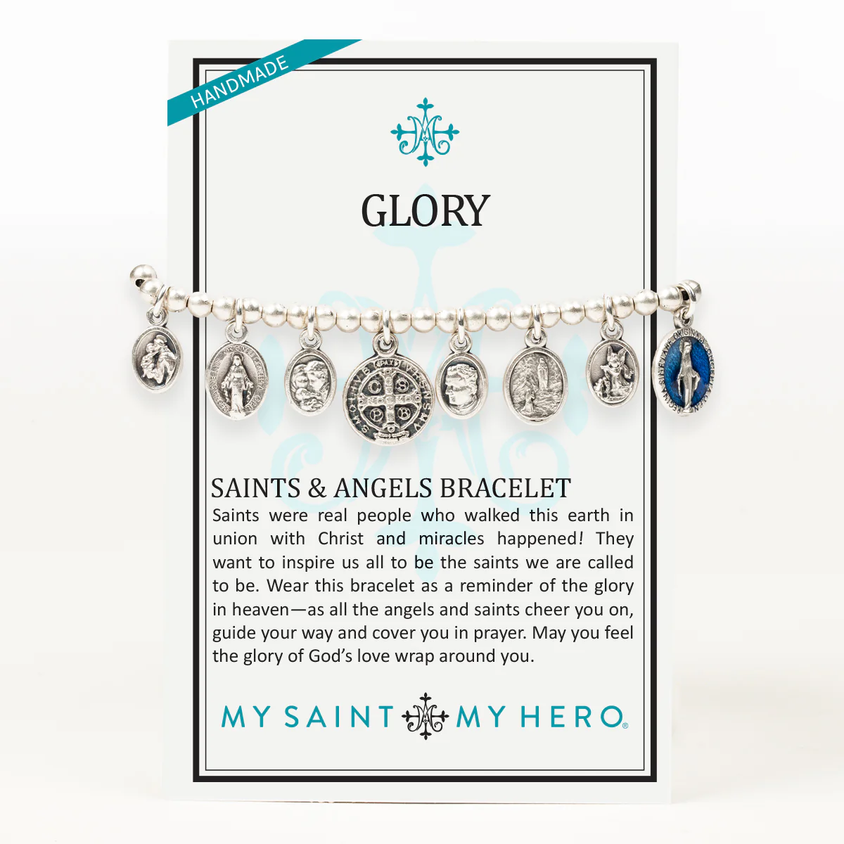 Glory Saints & Angels Bracelet – Faith & Protection Jewelry - Blessed Bands