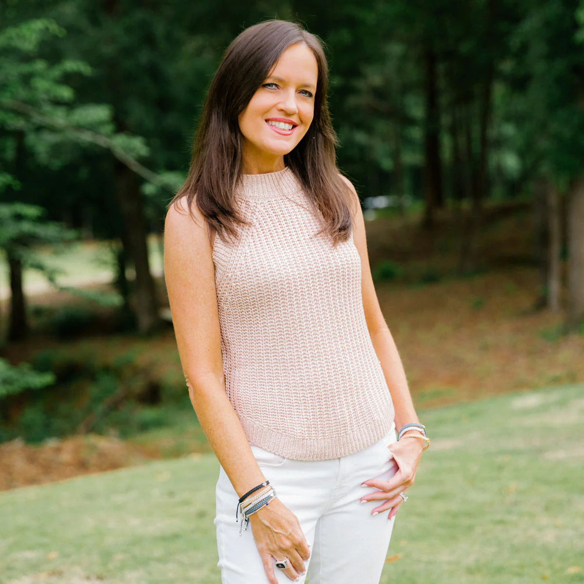 Wonderfully Made Silver Cross Bracelet – Faith & Grace - Blessed Bands