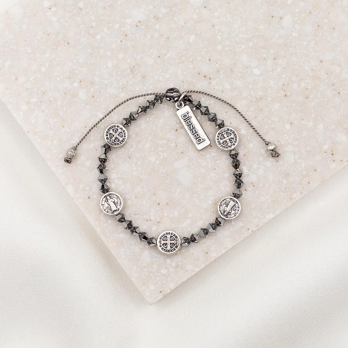 Stellar Blessings Iridescent Bracelet – Light & Faith - Blessed Bands