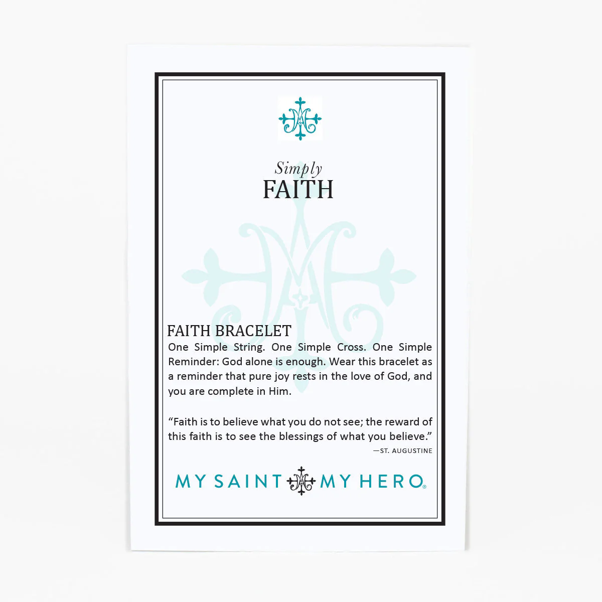 Simply Faith Cross Bracelet – Elegant Christian Jewelry - Blessed Bands
