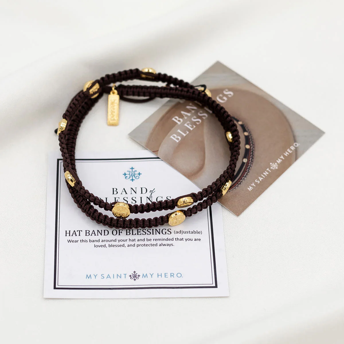 Band of Blessings Hat Band – Faith & Protection - Blessed Bands