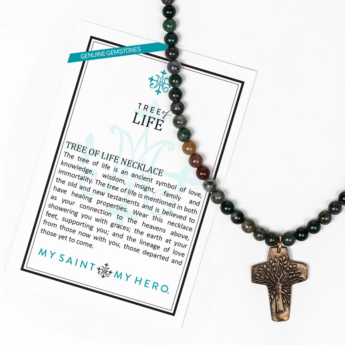 Tree of Life Wrap Bracelet/Necklace – Faith & Growth - Blessed Bands