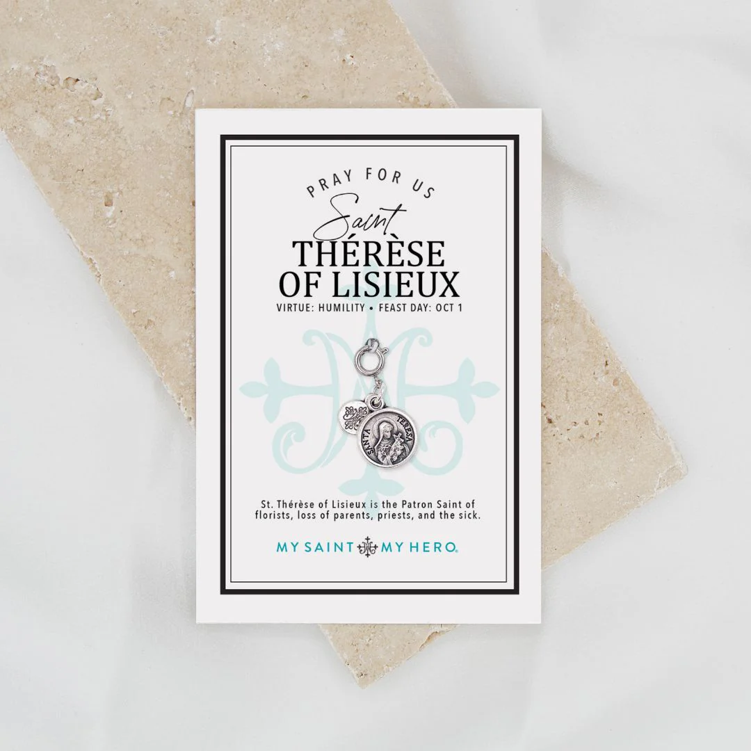 St. Thérèse of Lisieux Medal – Faith, Love & Hope - Blessed Bands