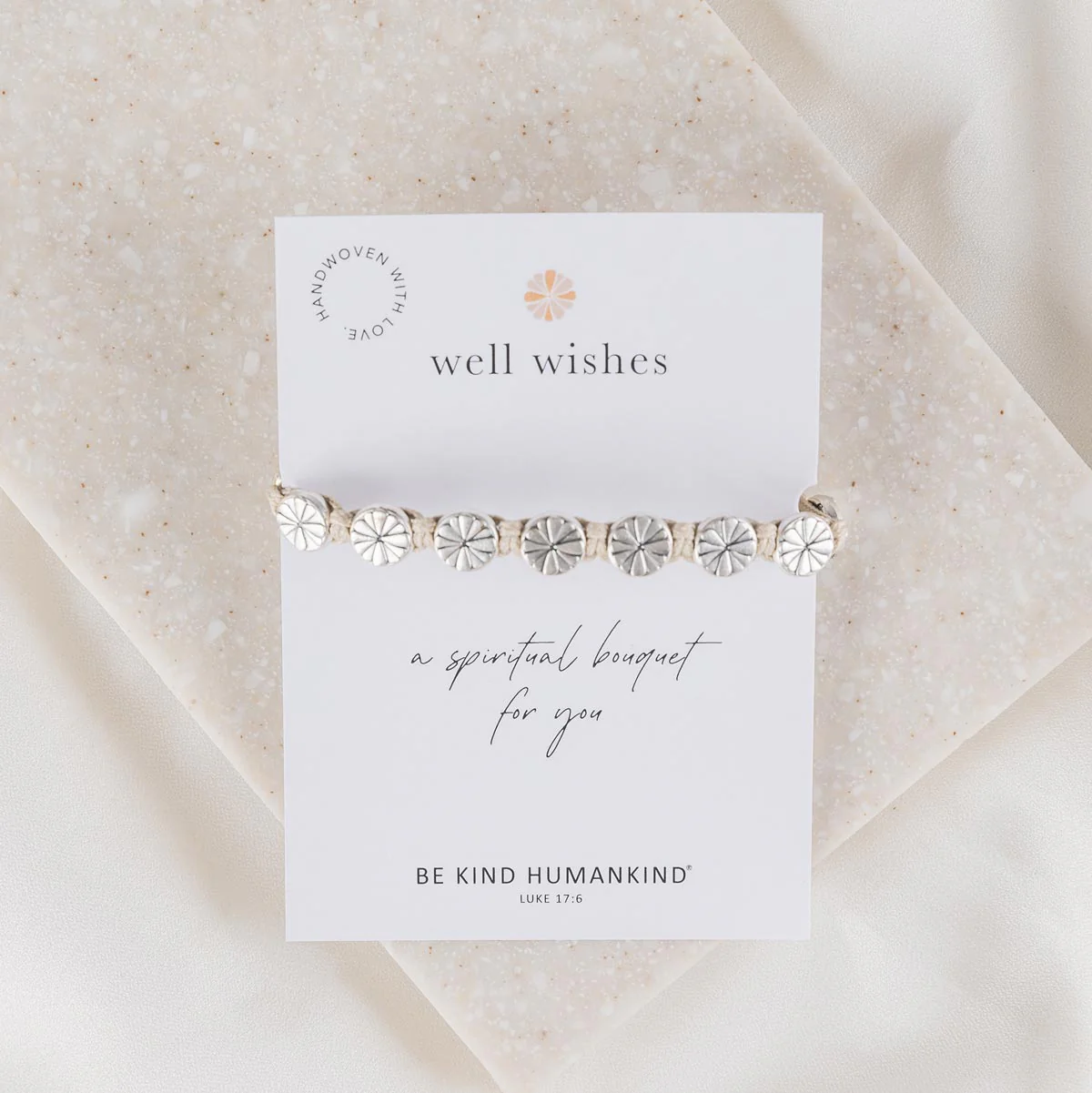 Well Wishes Spiritual Bouquet Faith Bracelet - Blessed Bands