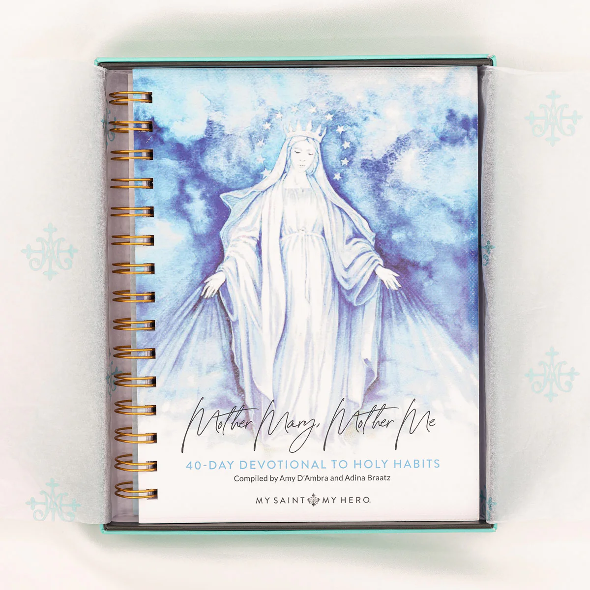Mother Mary, Mother Me Devotional Journal – Faith & Reflection - Blessed Bands