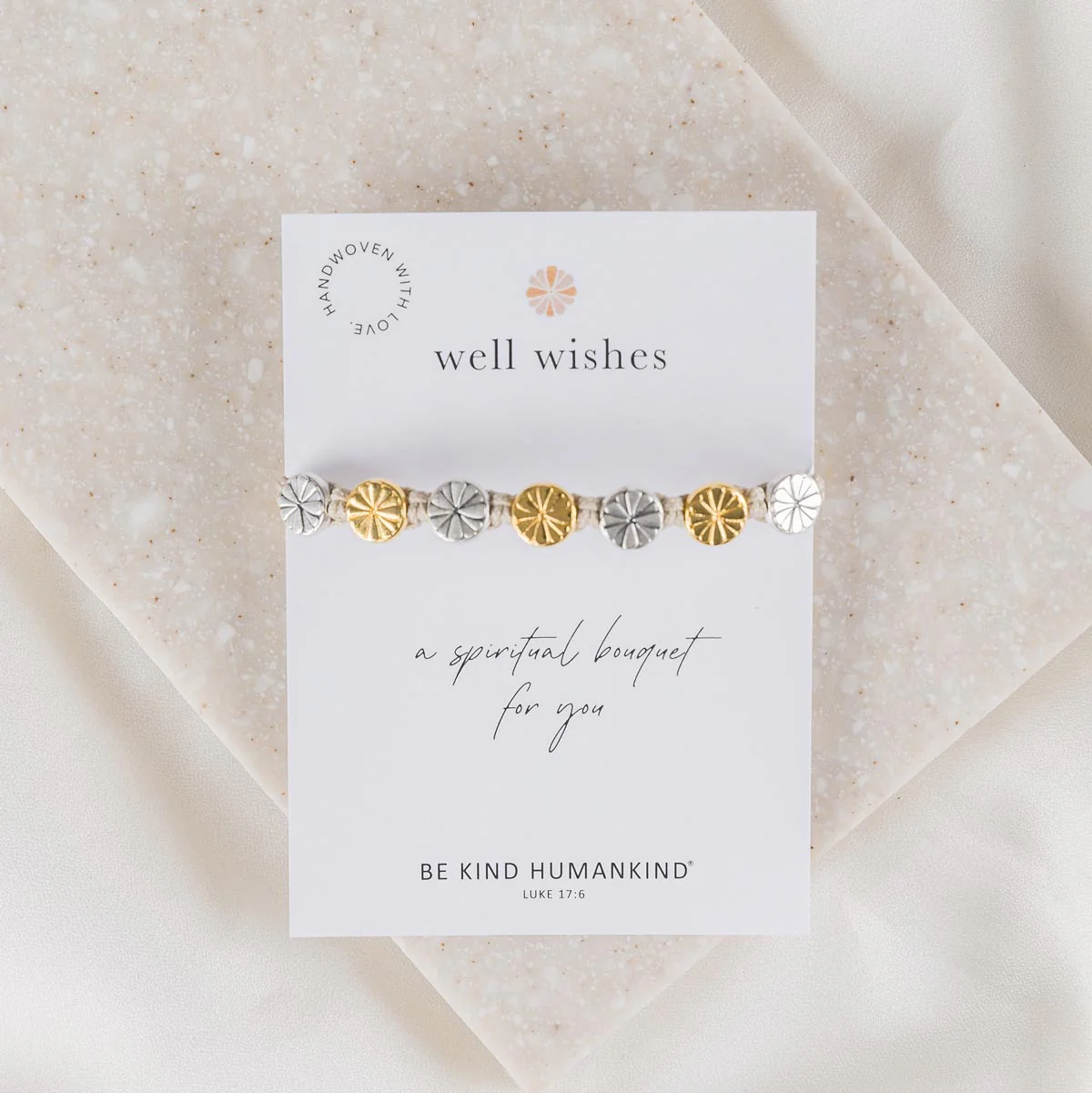 Well Wishes Spiritual Bouquet Blessing Bracelet - Blessed Bands