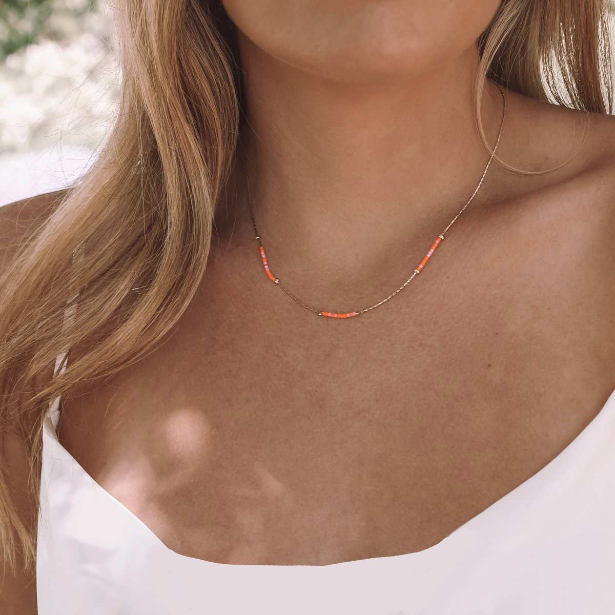 Love Hope Cure Necklace – Morse Code Faith Jewelry - Blessed Bands