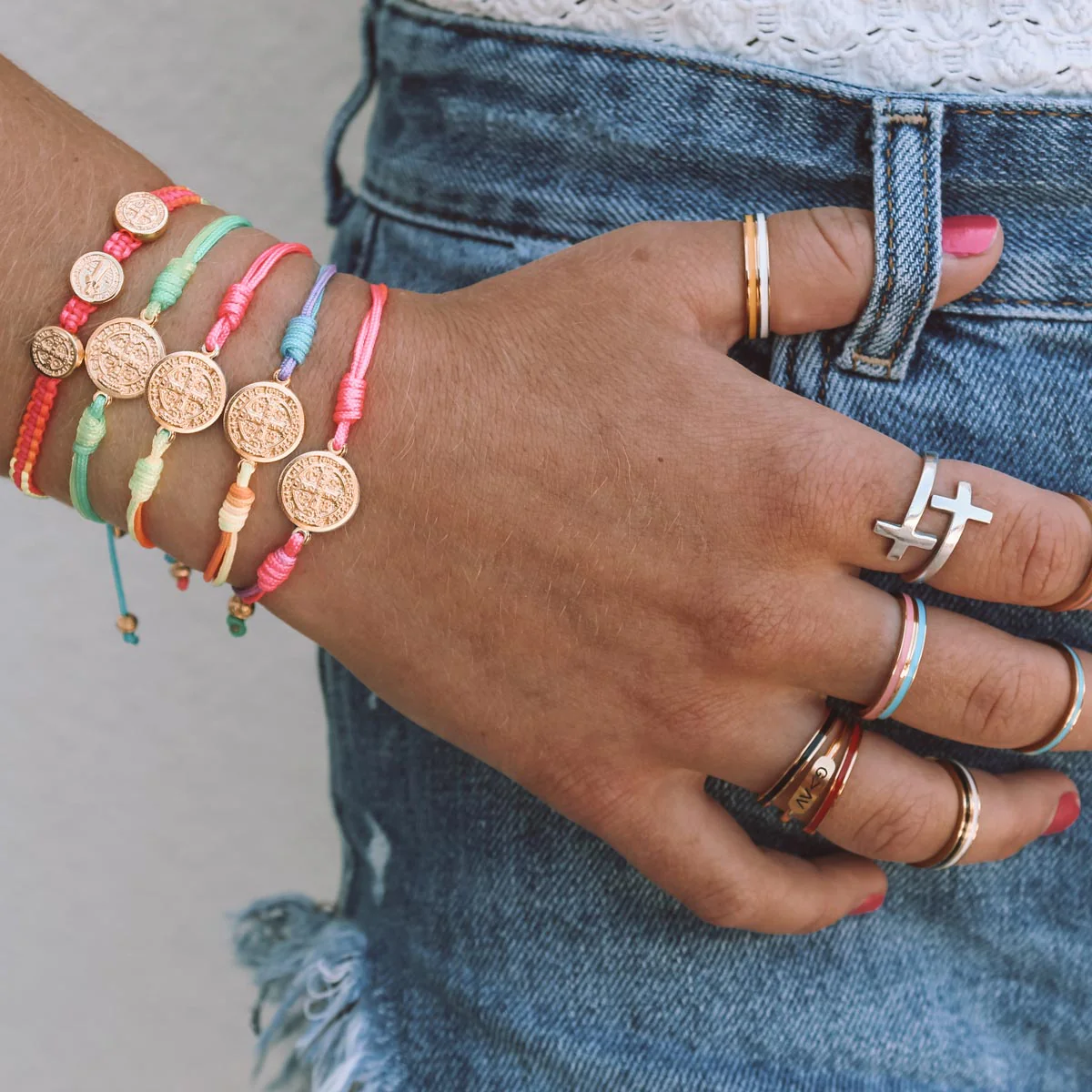 Pray Hope Don’t Worry Bracelet – Faith & Peace Jewelry - Blessed Bands